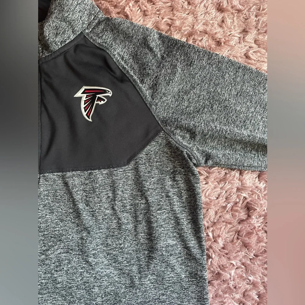 NFL Atlanta Falcons Fanatics‎ Static Quarter-Zip Jacket Size Medium